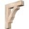 Ekena Millwork Balboa Block Smooth Bracket, Douglas Fir, 5 1/2"W x 26"D x 30"H BKT06X26X30BOA05SDF - alternate 1